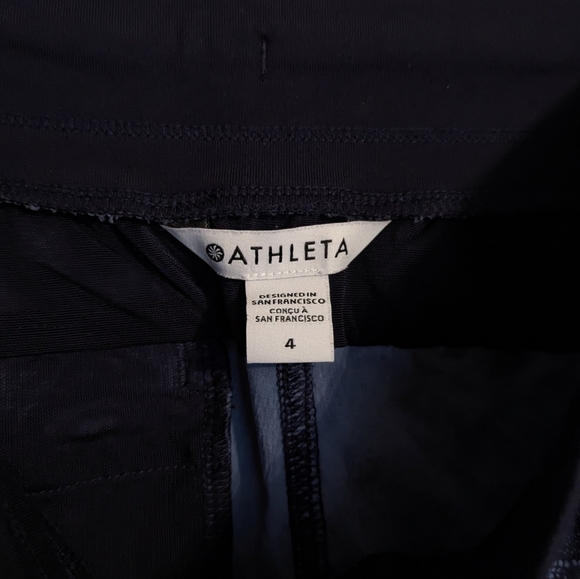 Athleta Trekkie North Jogger Pants - Ethereal Bloom Cottage Blue - sz 4 - Picture 4 of 7